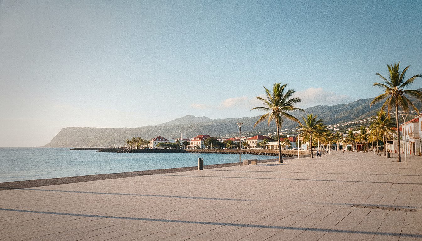 Front de mer de Saint-Pierre, la Réunion